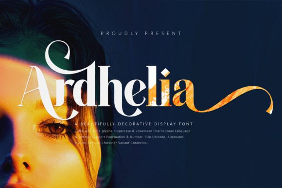 Ardhelia Serif Font for Editorial Elegance