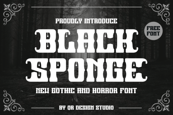 Black Sponge Font Review