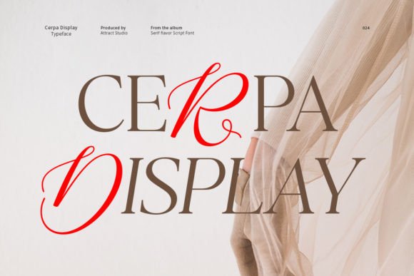 Cerpa Display: A Modern Serif Font for Elegant Branding
