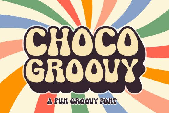 Choco Groovy Font: Playful Display Fonts for Handmade Creators
