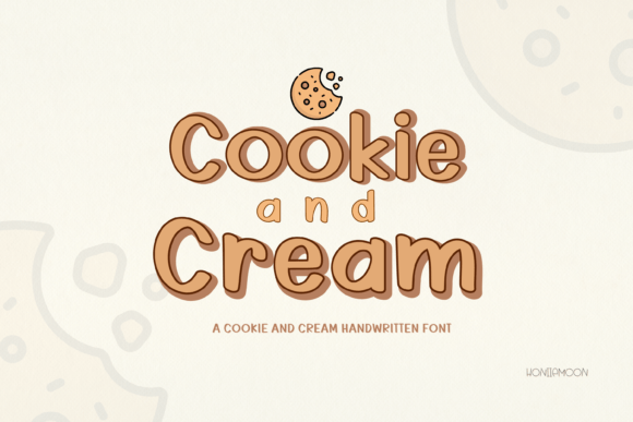 Cookie and Cream Font for Small Business Branding