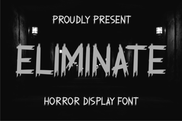 Eliminate: The Spooky Script Handwritten Font for Halloween Magic
