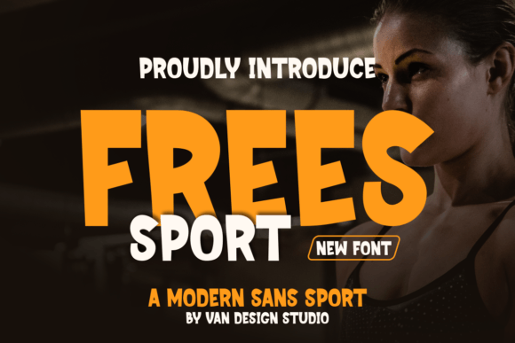 Frees Sport: A Bold Typeface for Creative Projects
