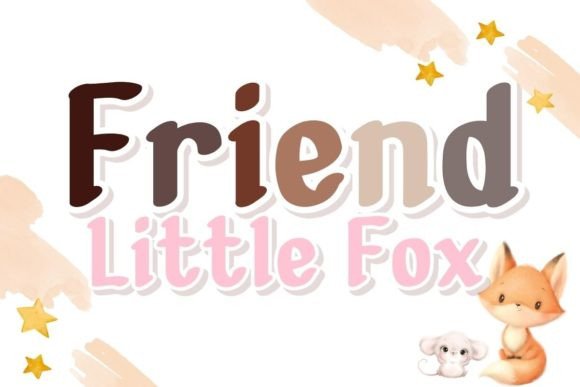 Friend Little Fox Font