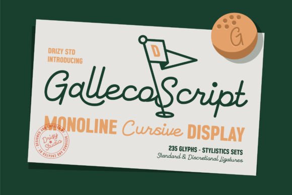 Galleco: A Script Handwritten Font for Elegant Editorial Moments