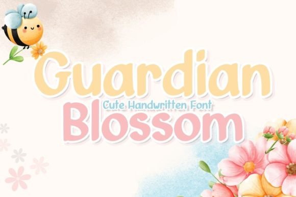 Guardian Blossom: A Script Handwritten Font for Elegant Branding