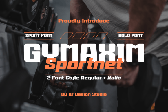 Gymaxim Sportnet: A Bold Sans Serif Font for Editorial Impact