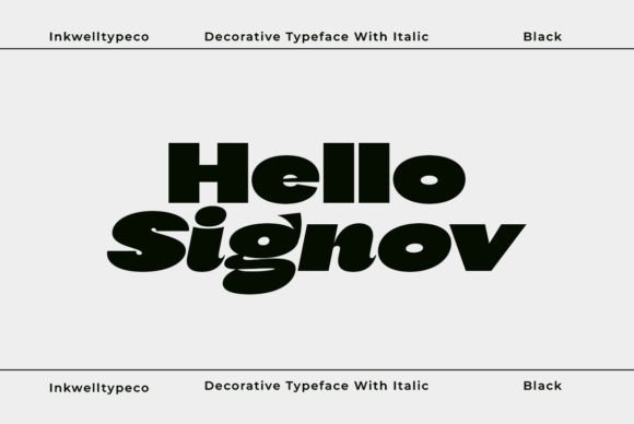 Hello Signove Font Review