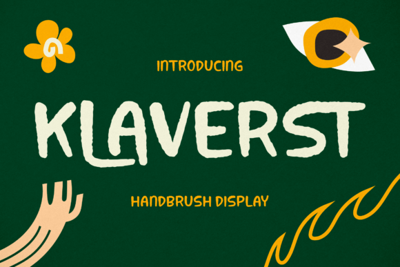 Klaverst: A Sweet Handwritten Font for Business Branding