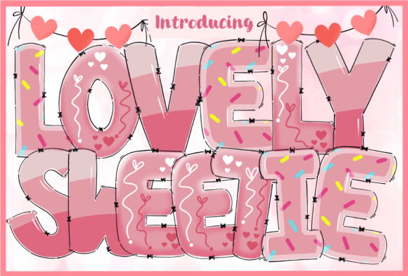 Lovelysweetie: A Joyful Color Font for Editorial Design