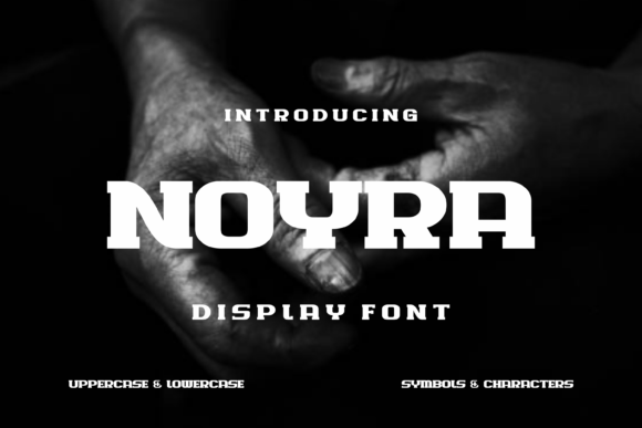Noyra: A Bold Sans Serif Display Font for Campaign Design
