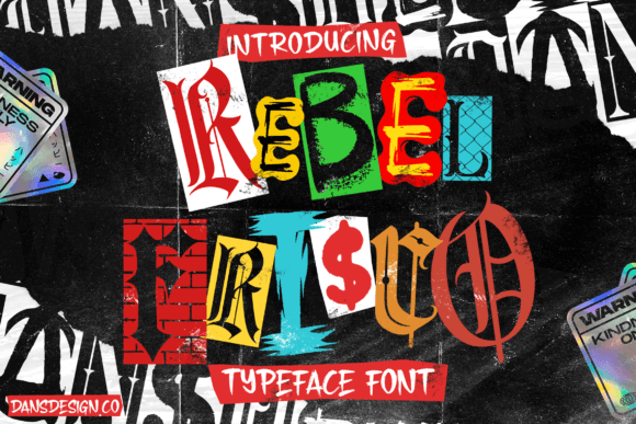 Rebel Frisco Graffiti Urban Y2k Font for Bold Brand Identity