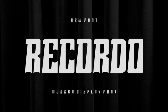 Recordo: A Quirky Sans Serif Display Font for Thoughtful Editorial Design