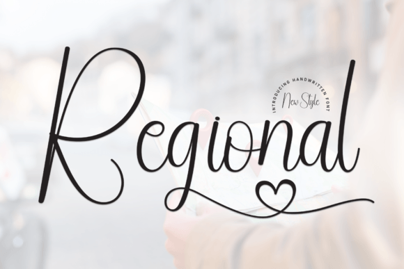 Regional Font: Sweet & Friendly Script Handwritten Fonts for Small Brands