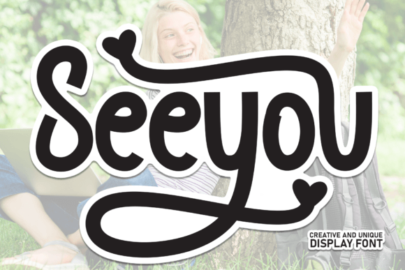 Seeyou Font: Elegant Script Handwritten Typeface for Small Business Branding