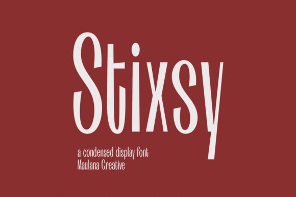 Stixsy: Bold Font for Business Branding